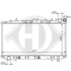 DIEDERICHS 8124158 Radiator, engine cooling
